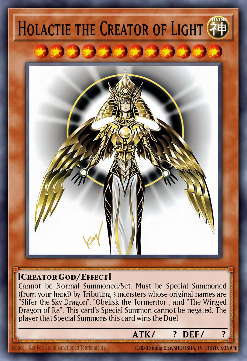 Card Image: Holactie the Creator of Light