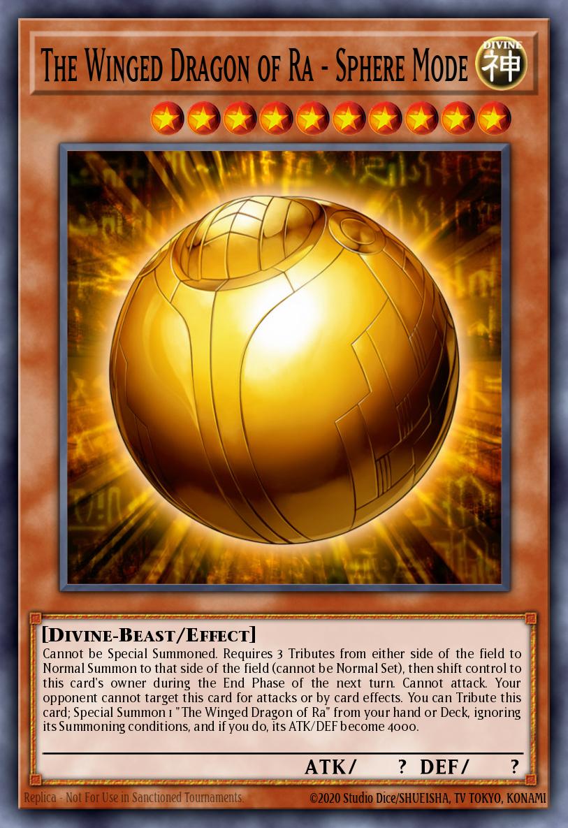 Card Image: The Winged Dragon of Ra - Sphere Mode