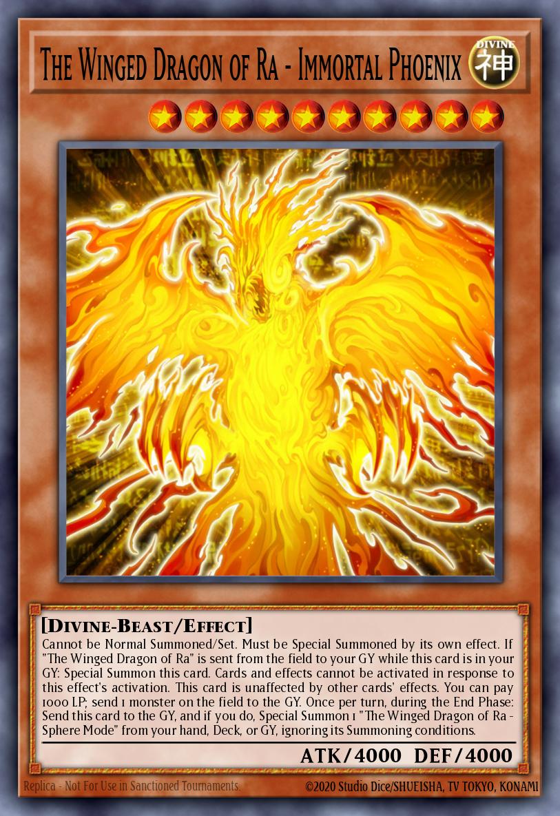 Card Image: The Winged Dragon of Ra - Immortal Phoenix