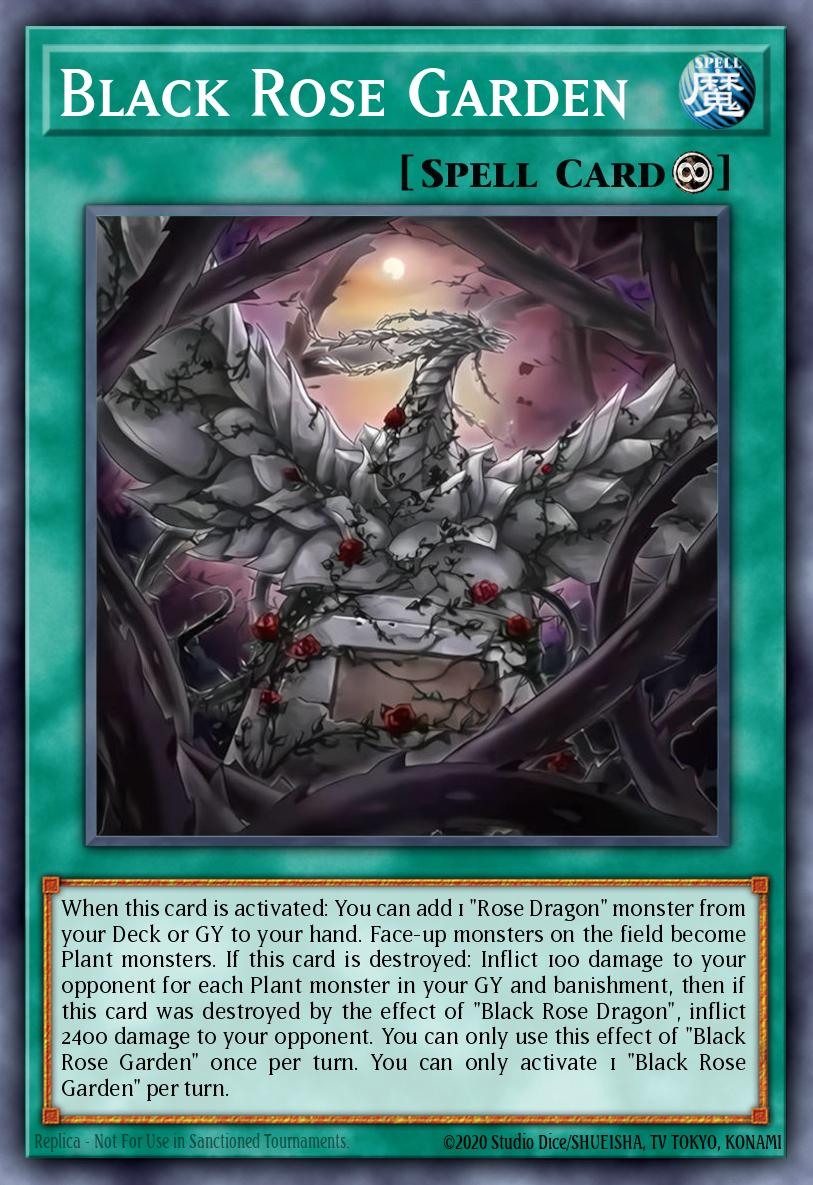 Card Image: Black Rose Garden