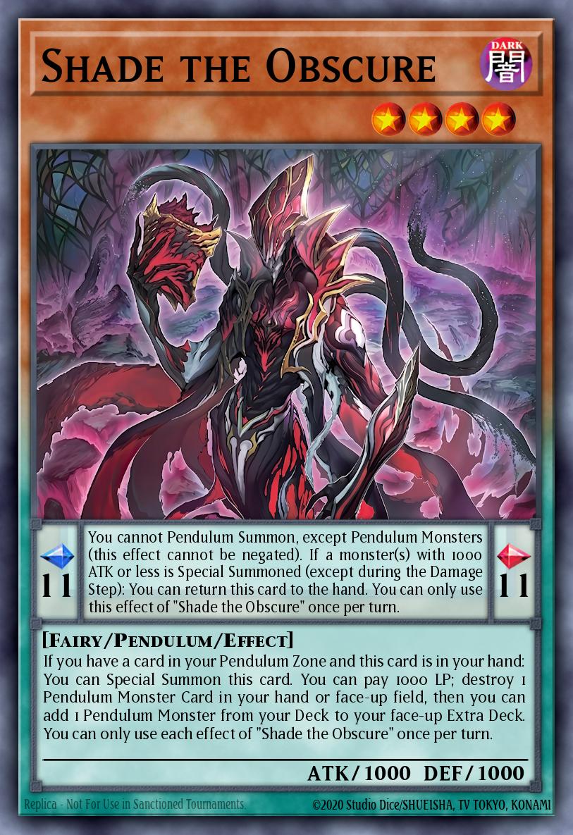 Card Image: Shade the Obscure