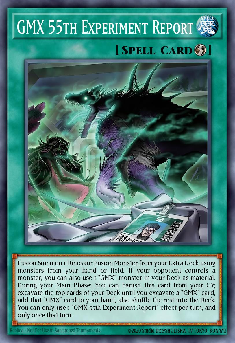 Card Image: GMX 55th Experiment Report