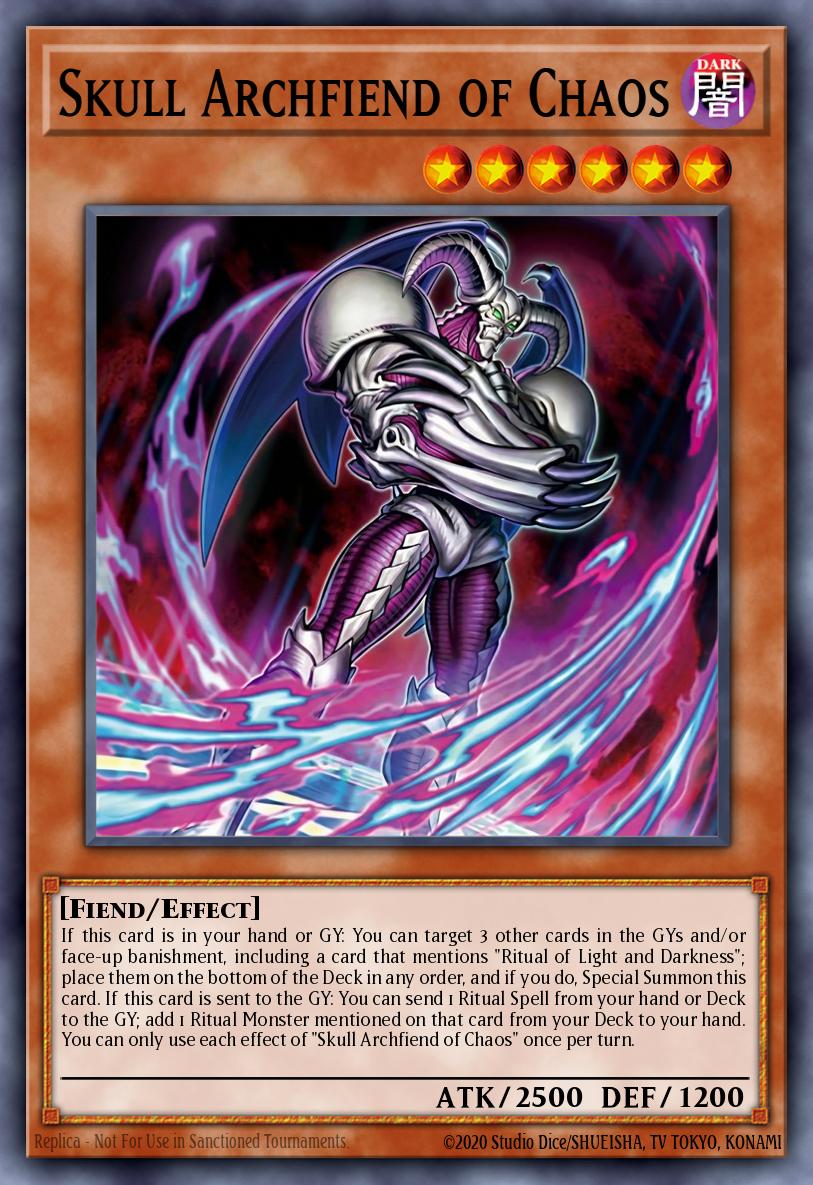 Card Image: Skull Archfiend of Chaos