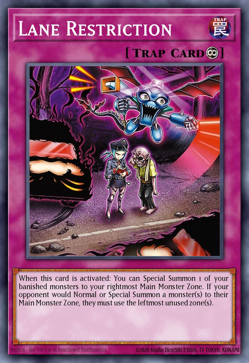 Card Image: Lane Restriction