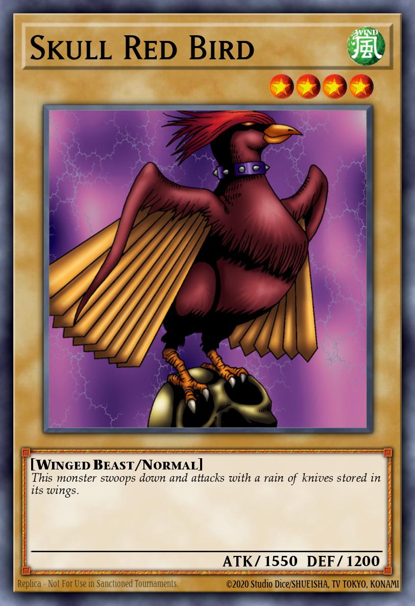 Card Image: Skull Red Bird