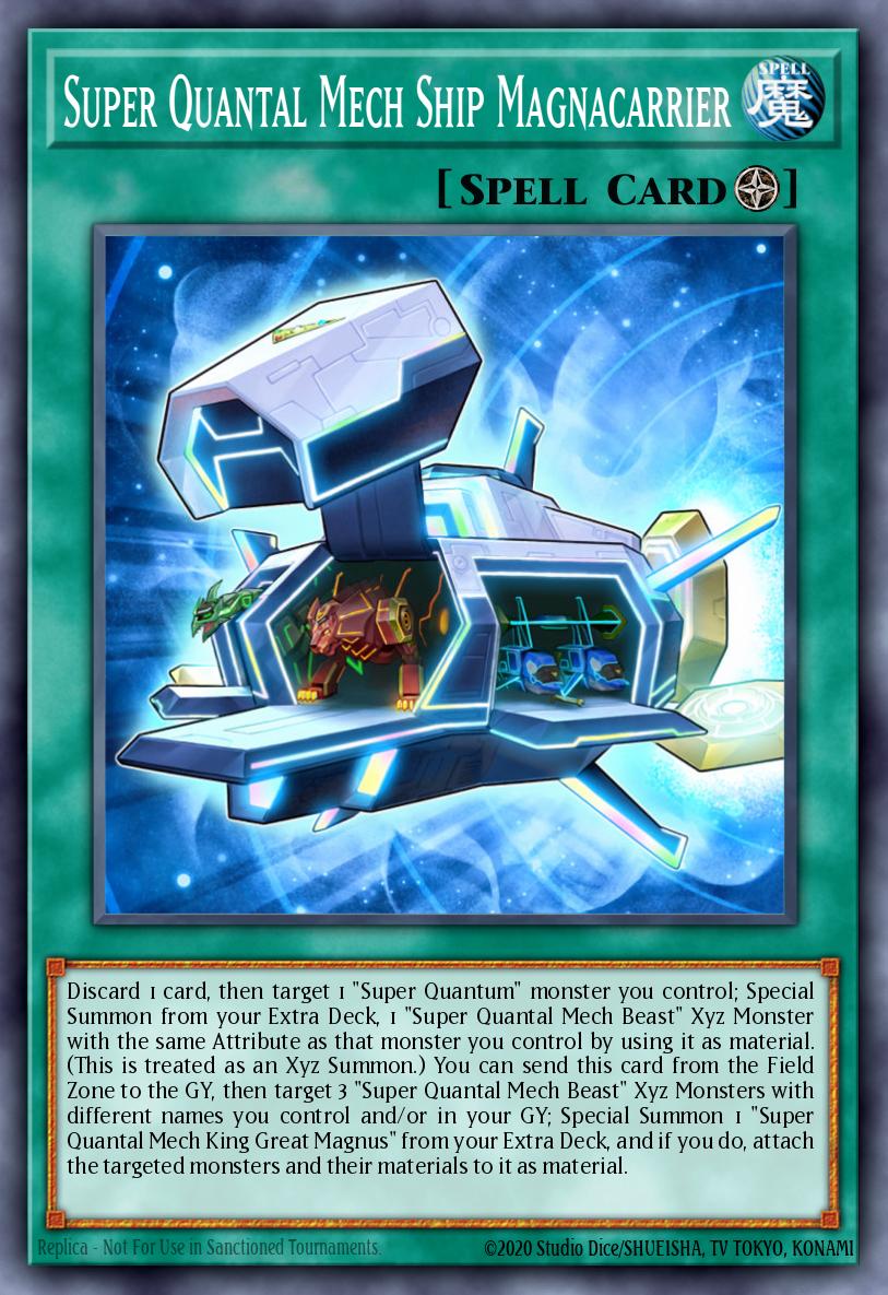 Card Image: Super Quantal Mech Ship Magnacarrier
