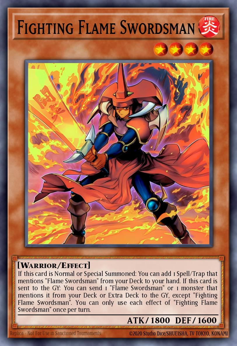 Card Image: Fighting Flame Swordsman