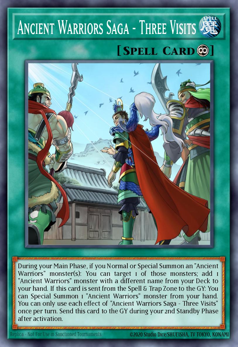 Card Image: Ancient Warriors Saga - Three Visits