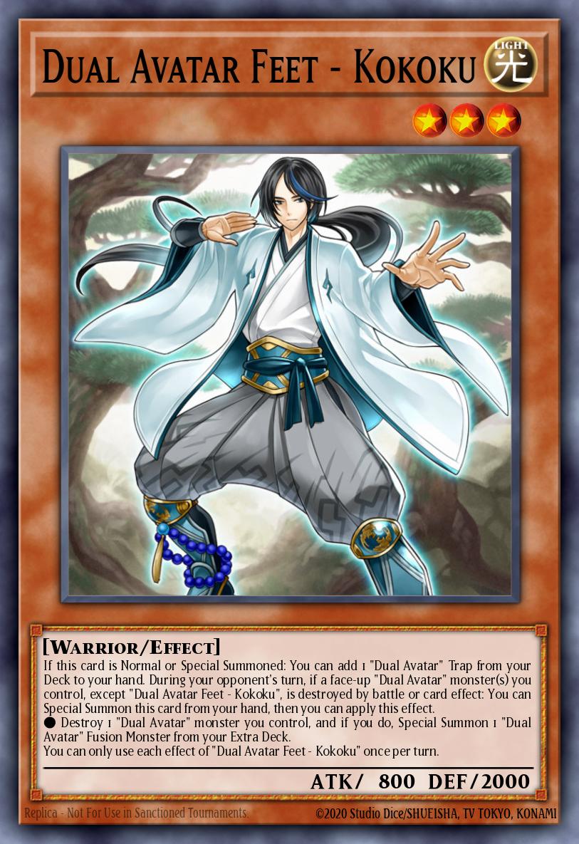Card Image: Dual Avatar Feet - Kokoku