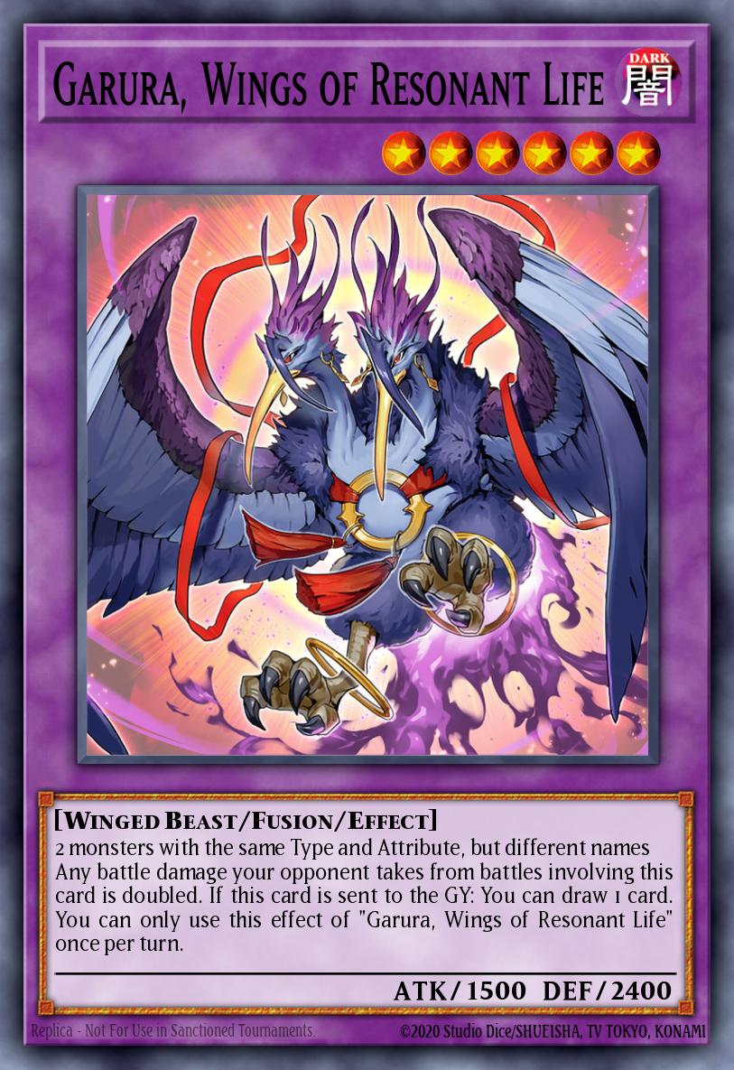 Card Image: Garura, Wings of Resonant Life