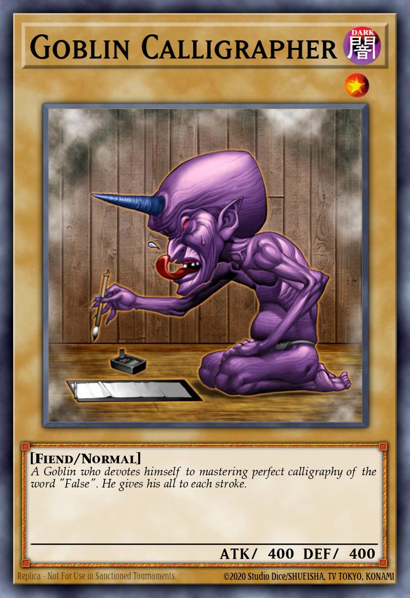 Card Image: Goblin Calligrapher