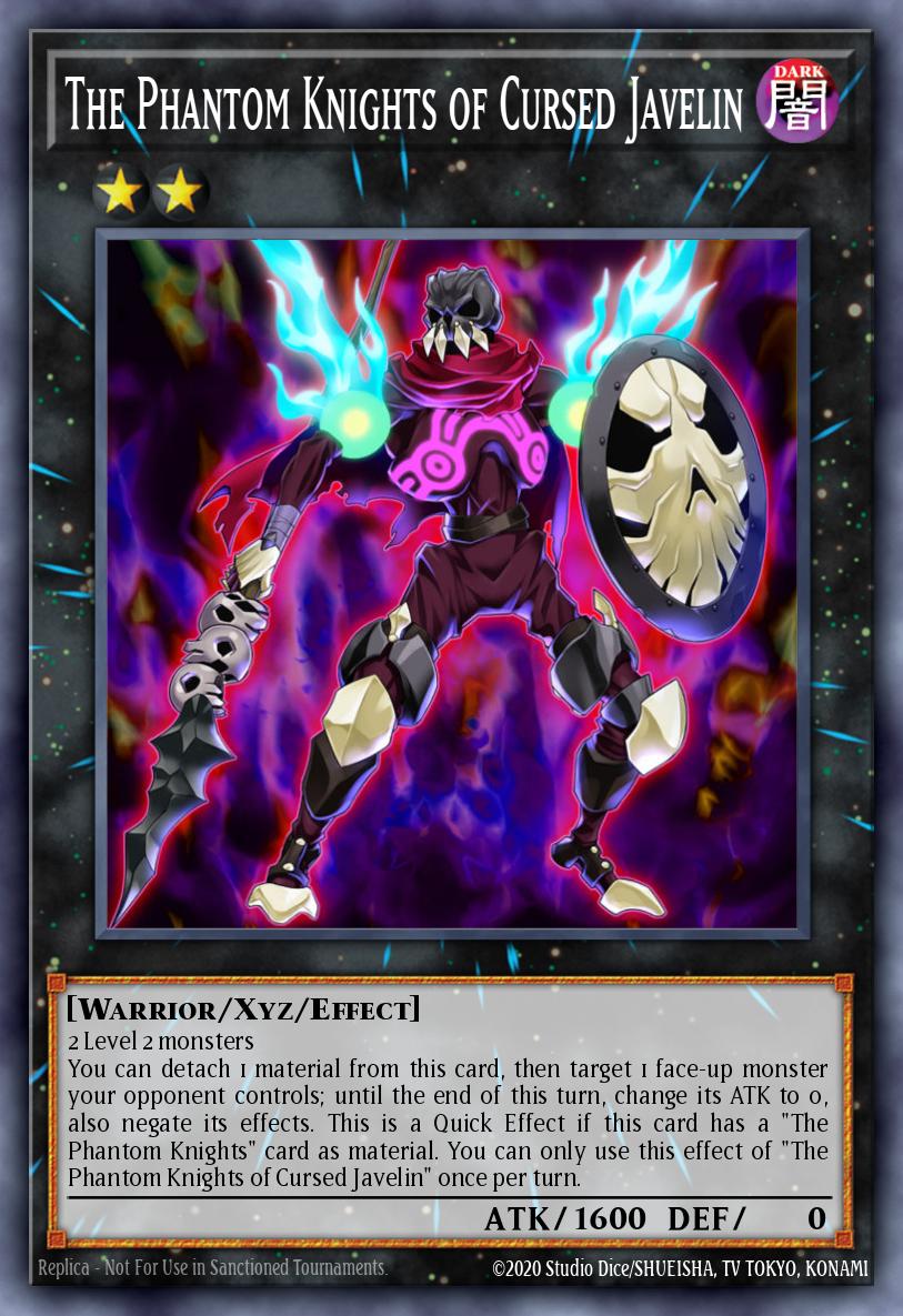 Card Image: The Phantom Knights of Cursed Javelin