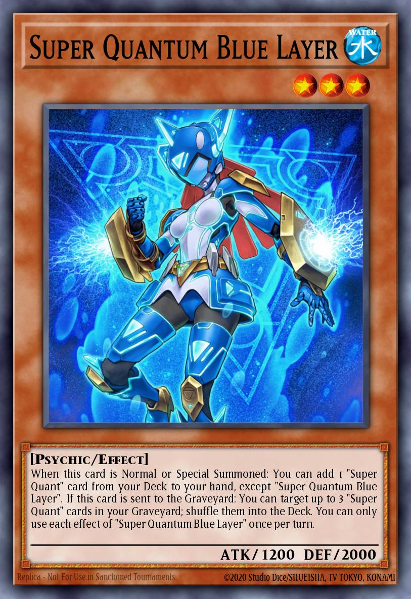 Card Image: Super Quantum Blue Layer