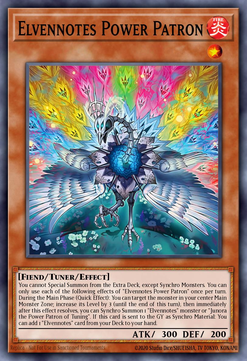 Card Image: Elvennotes Power Patron