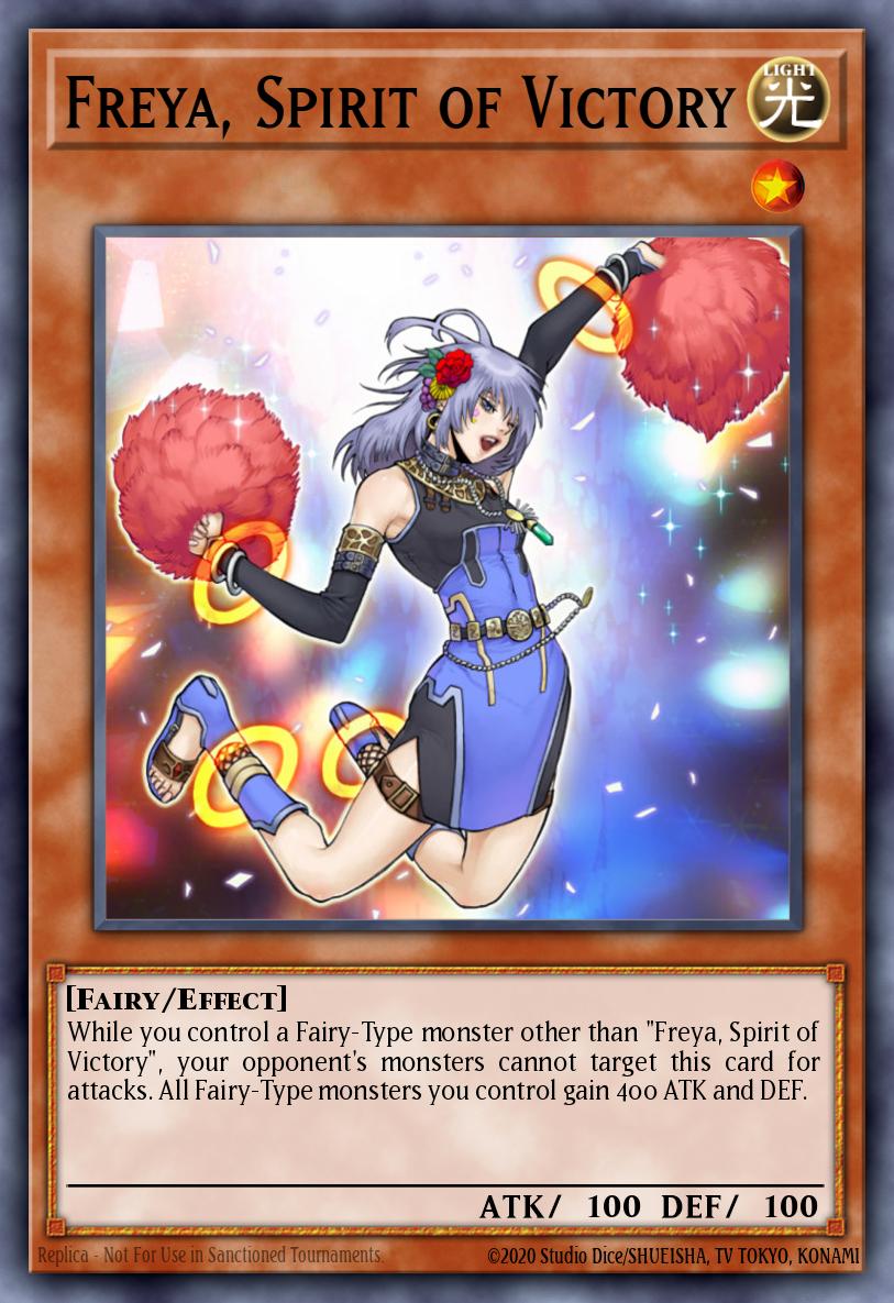 Card Image: Freya, Spirit of Victory