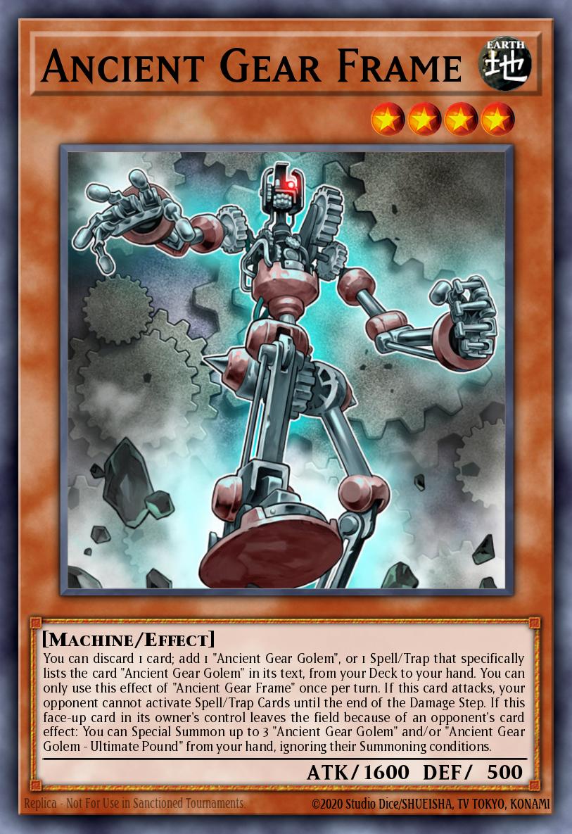 Card Image: Ancient Gear Frame