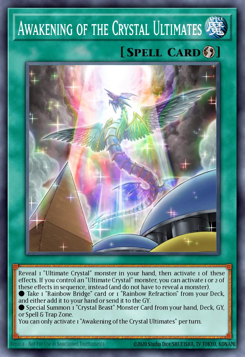 Card Image: Awakening of the Crystal Ultimates