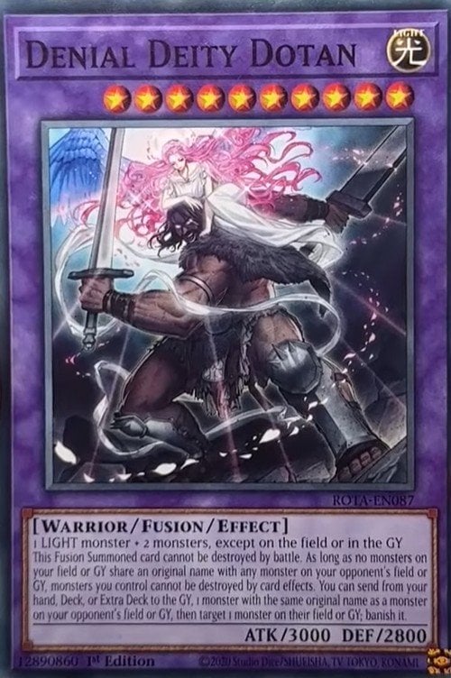 Card Image: Denial Deity Dotan