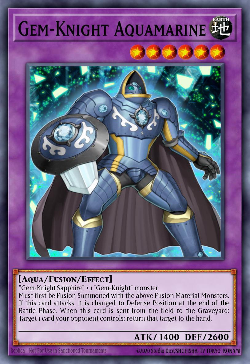 Card Image: Gem-Knight Aquamarine