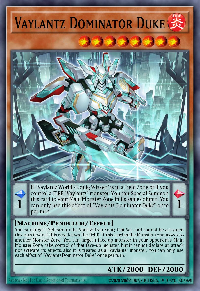 Card Image: Vaylantz Dominator Duke