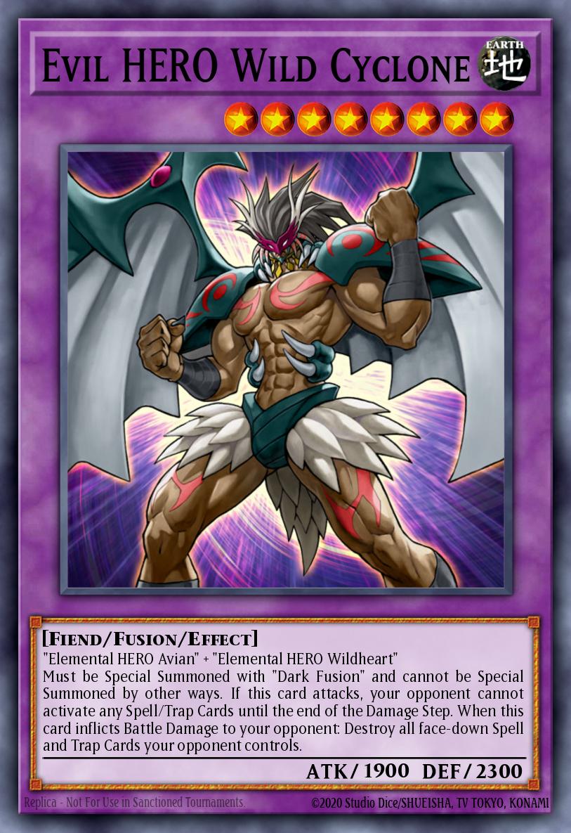 Card Image: Evil HERO Wild Cyclone