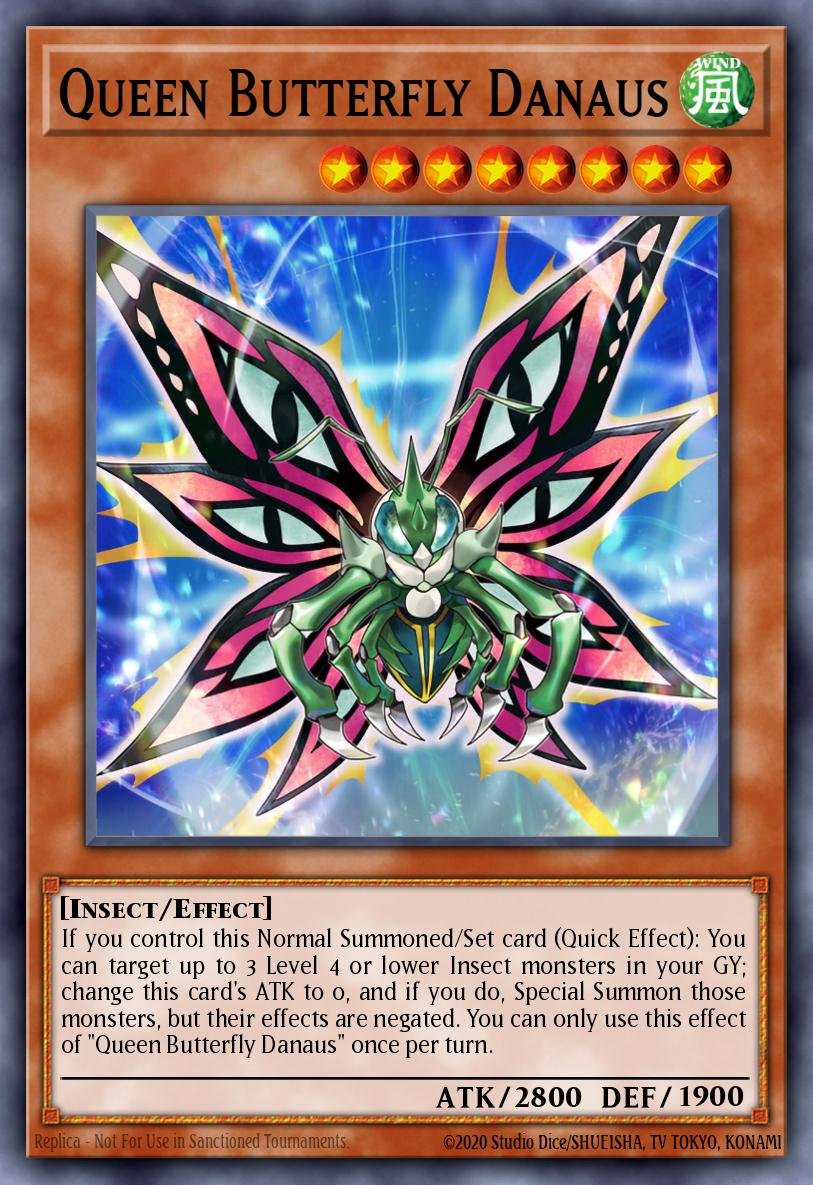Card Image: Queen Butterfly Danaus