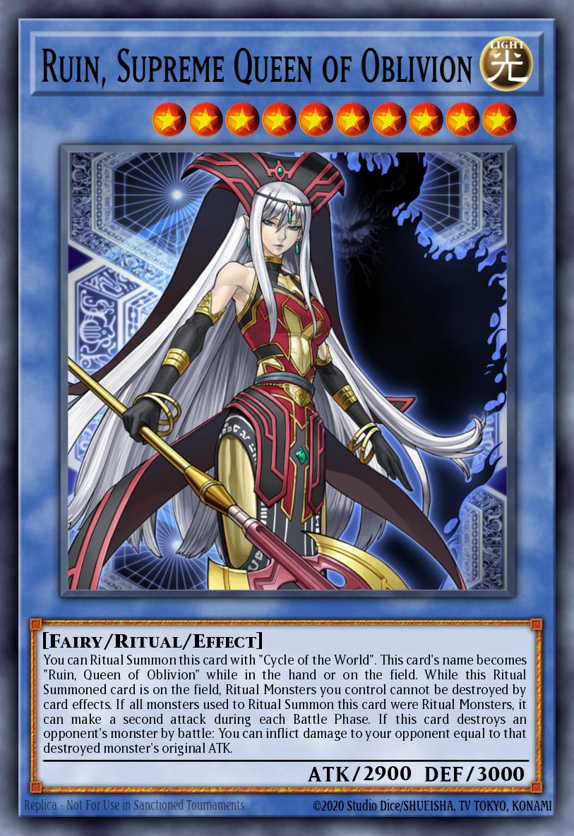 Card Image: Ruin, Supreme Queen of Oblivion