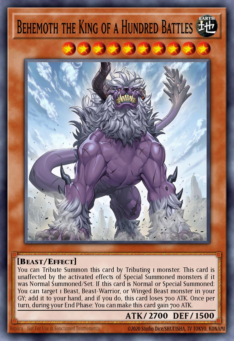 Card Image: Behemoth the King of a Hundred Battles