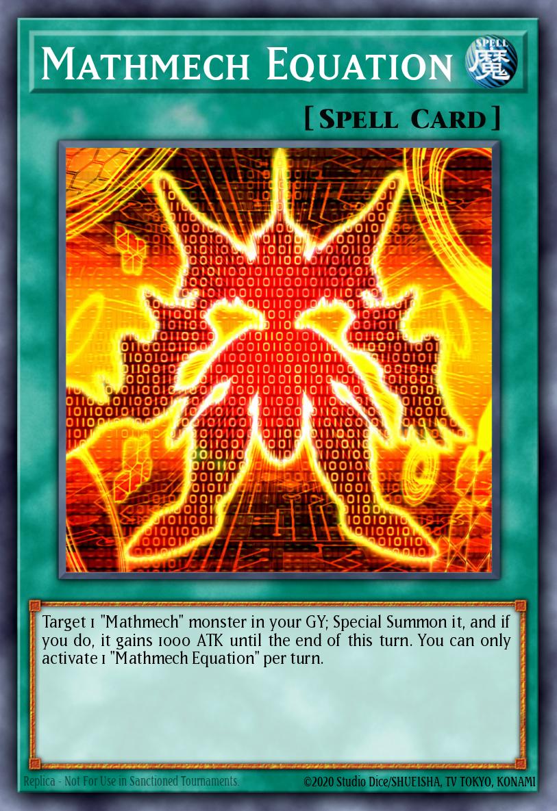 Card Image: Mathmech Equation