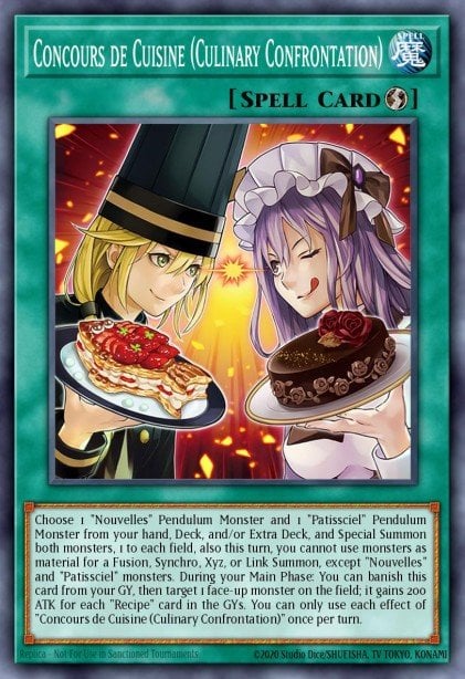 Card Image: Concours de Cuisine (Culinary Confrontation)