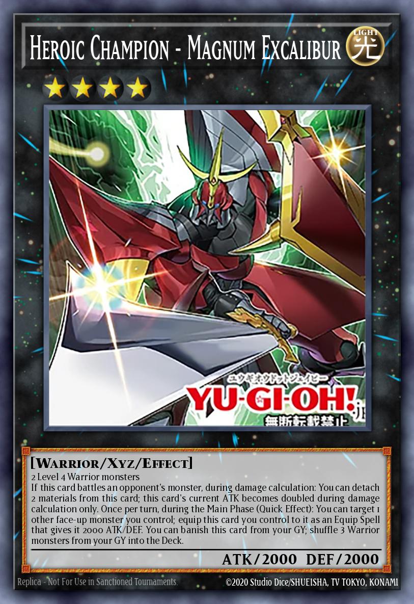 Card Image: Heroic Champion - Magnum Excalibur