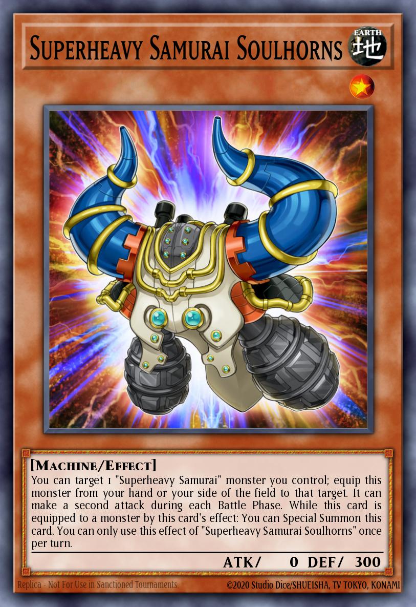Card Image: Superheavy Samurai Soulhorns