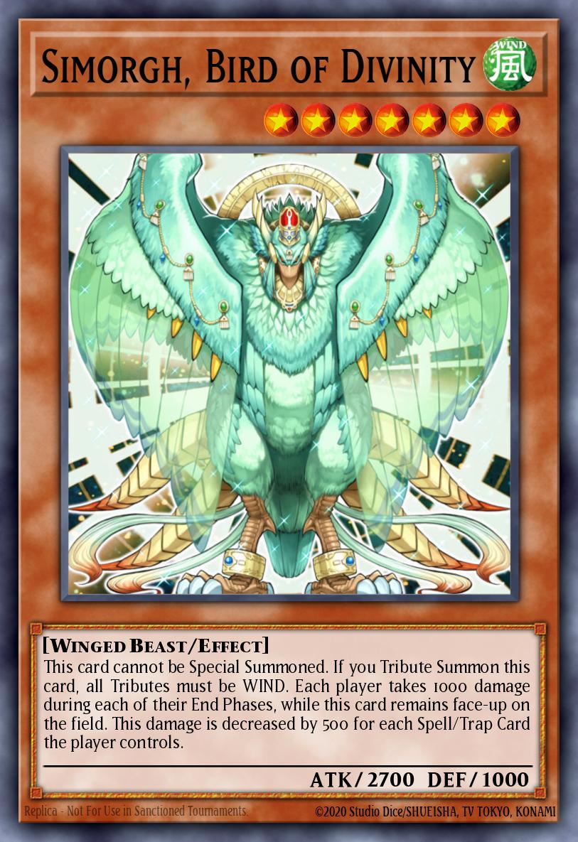Card Image: Simorgh, Bird of Divinity