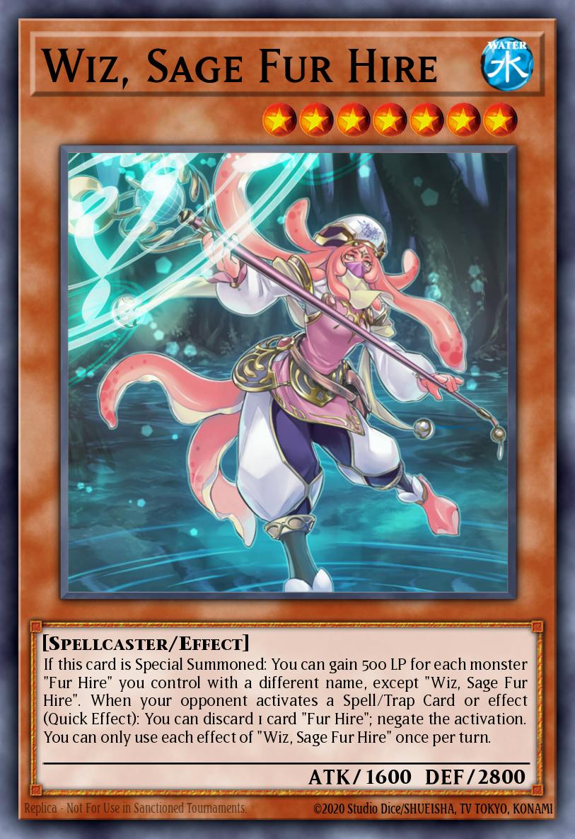 Card Image: Wiz, Sage Fur Hire