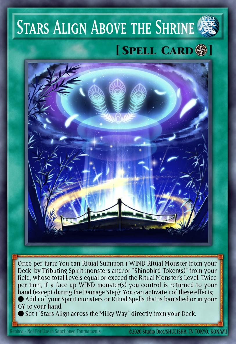 Card Image: Stars Align Above the Shrine