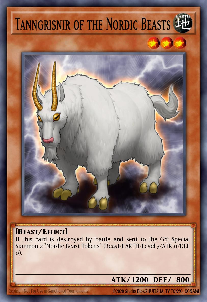 Card Image: Tanngrisnir of the Nordic Beasts