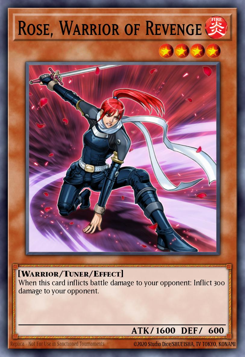 Card Image: Rose, Warrior of Revenge