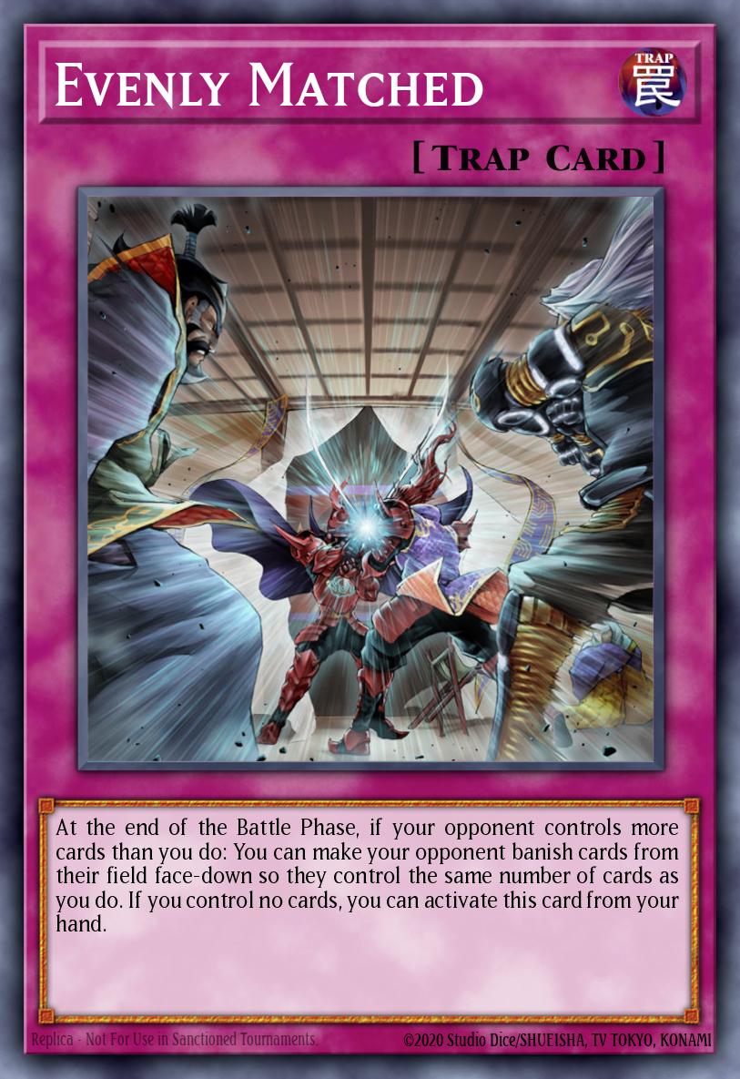 Card Image: Evenly Matched