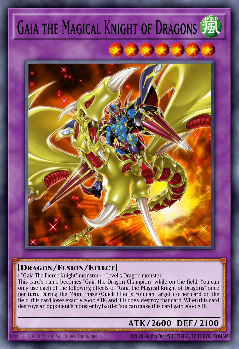 Card Image: Gaia the Magical Knight of Dragons