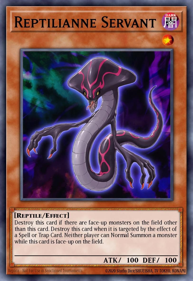 Card Image: Reptilianne Servant