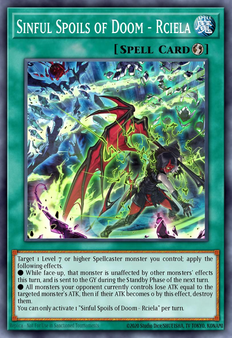 Card Image: Sinful Spoils of Doom - Rciela