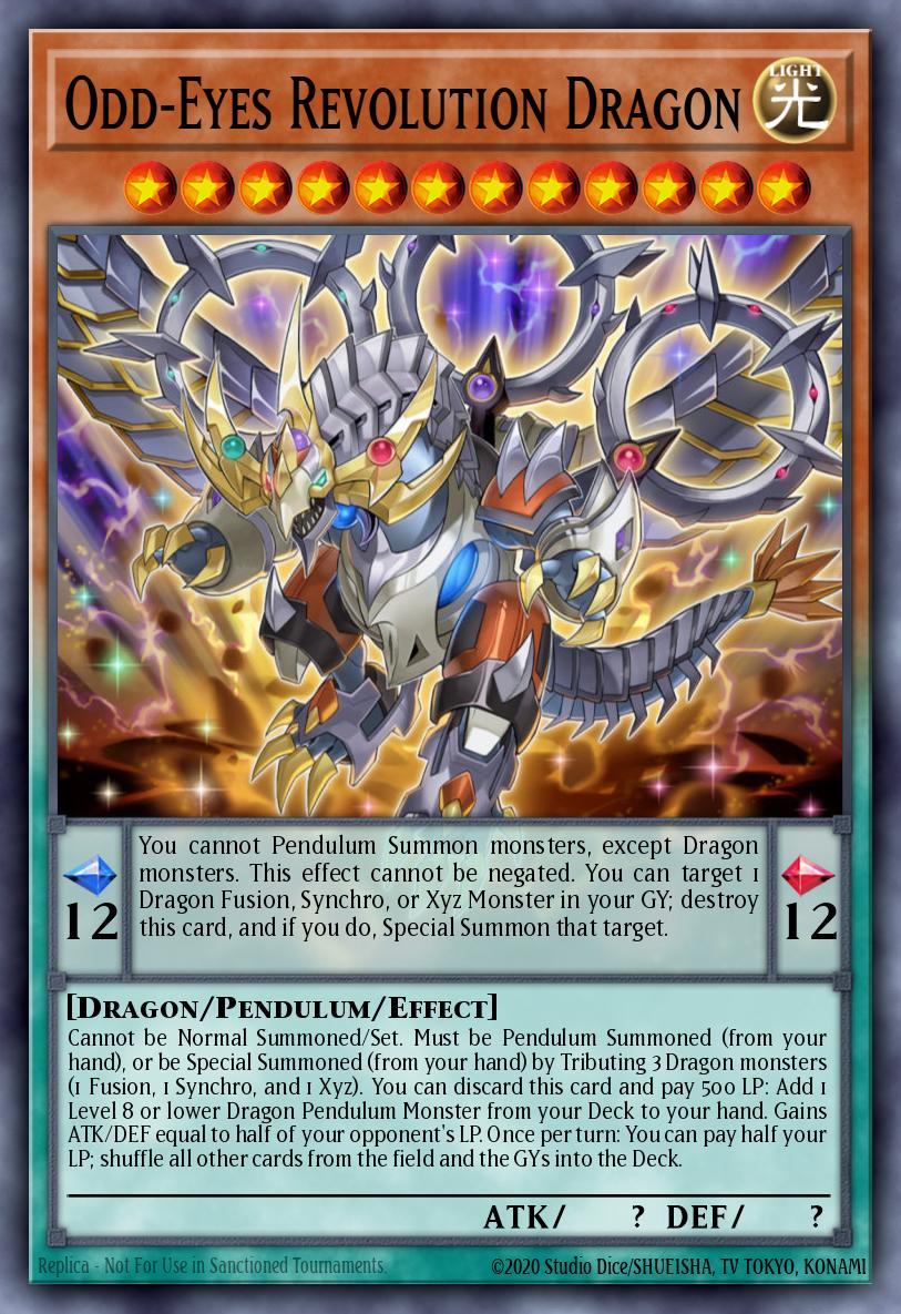 Card Image: Odd-Eyes Revolution Dragon
