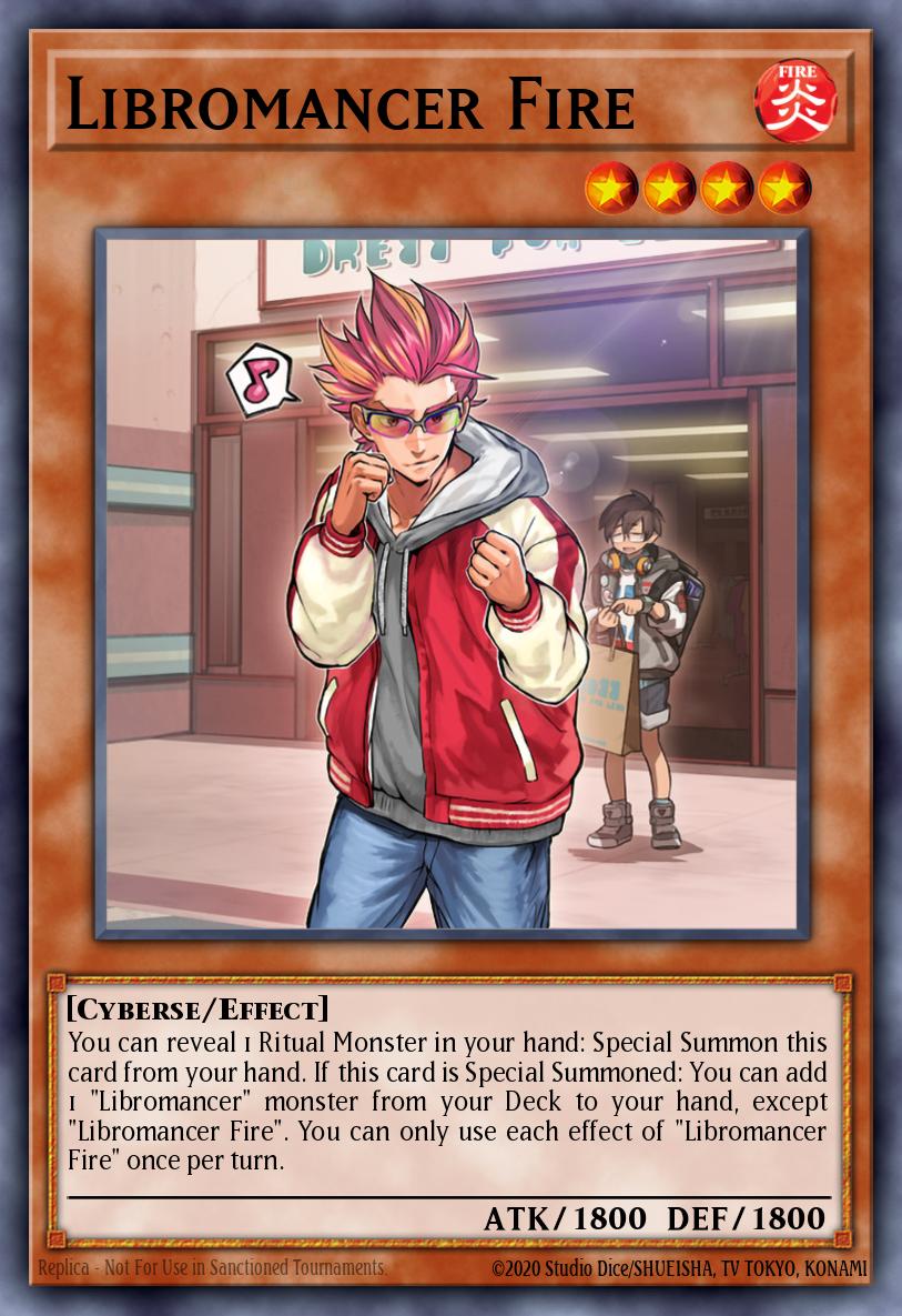 Card Image: Libromancer Fire