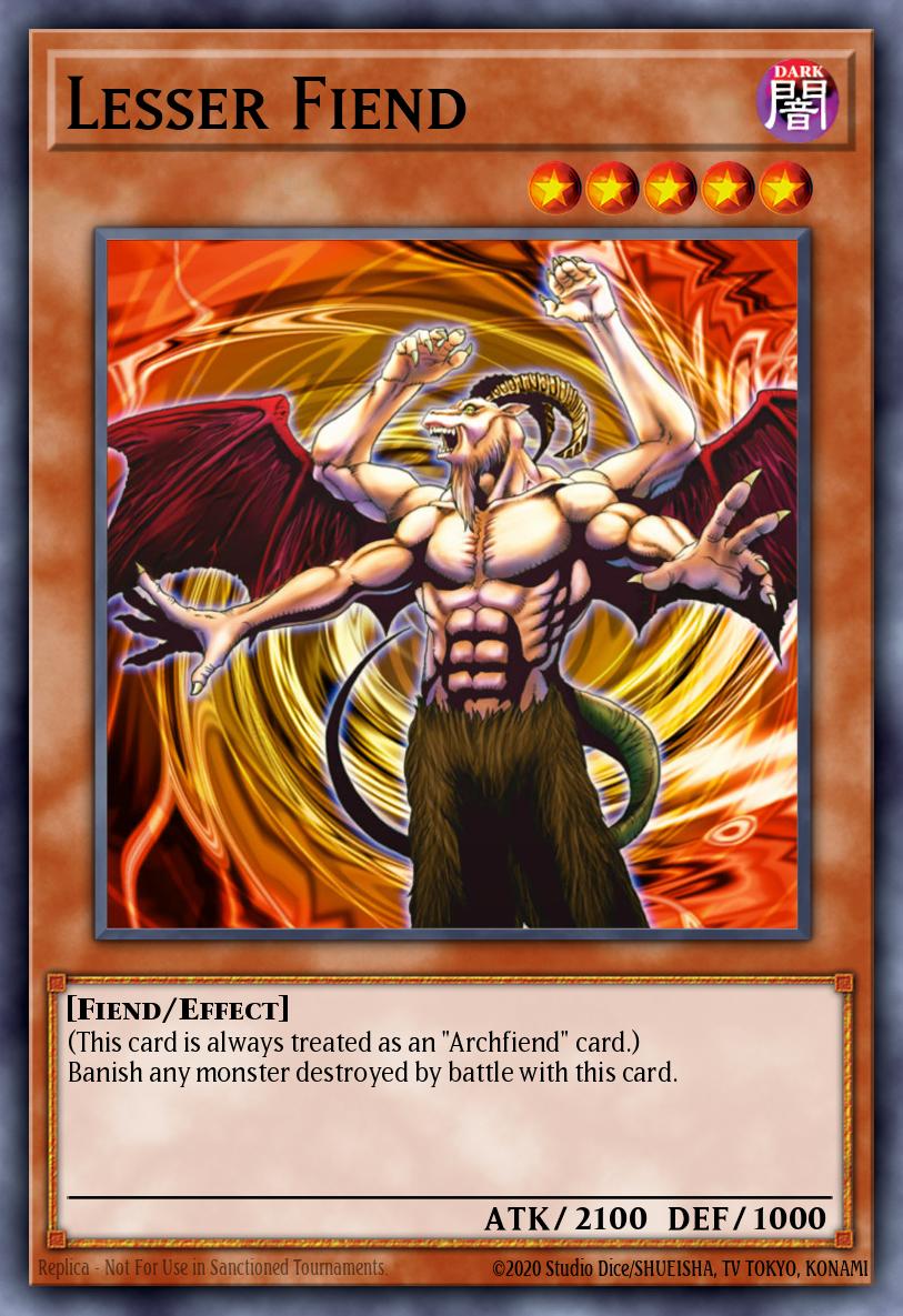 Card Image: Lesser Fiend