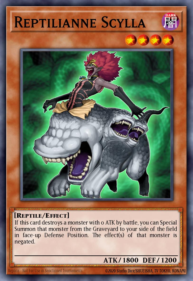 Card Image: Reptilianne Scylla