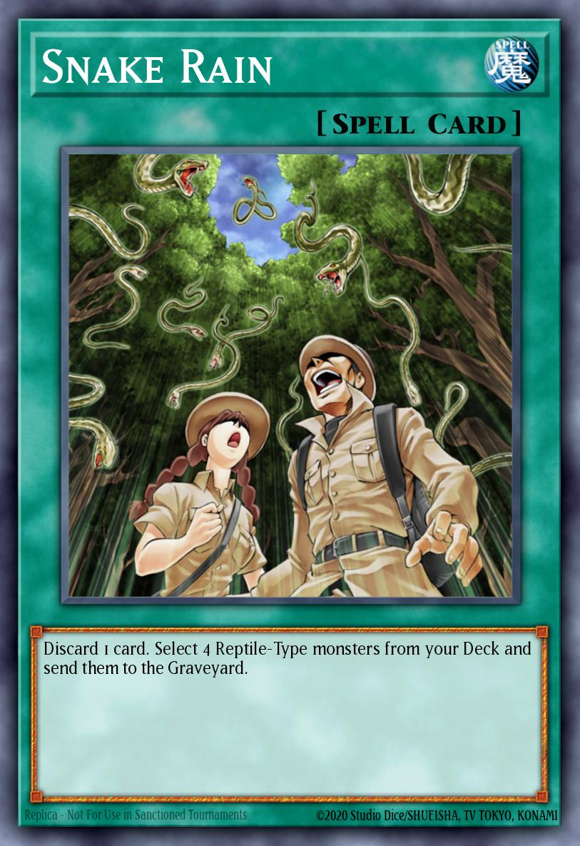 Card Image: Snake Rain
