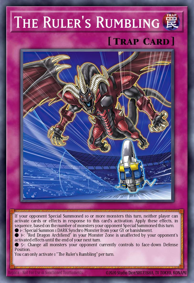 Card Image: The Ruler's Rumbling