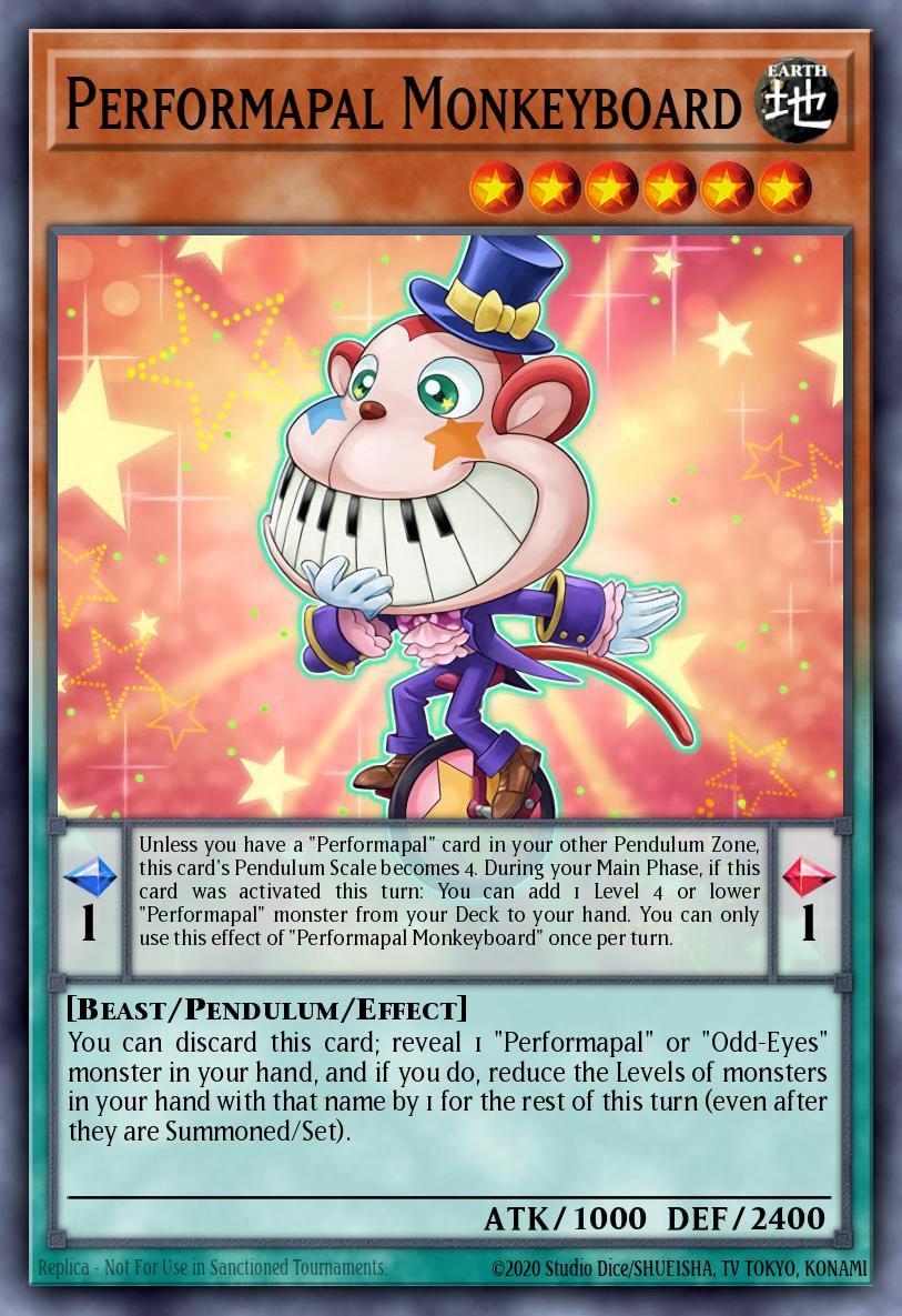Card Image: Performapal Monkeyboard