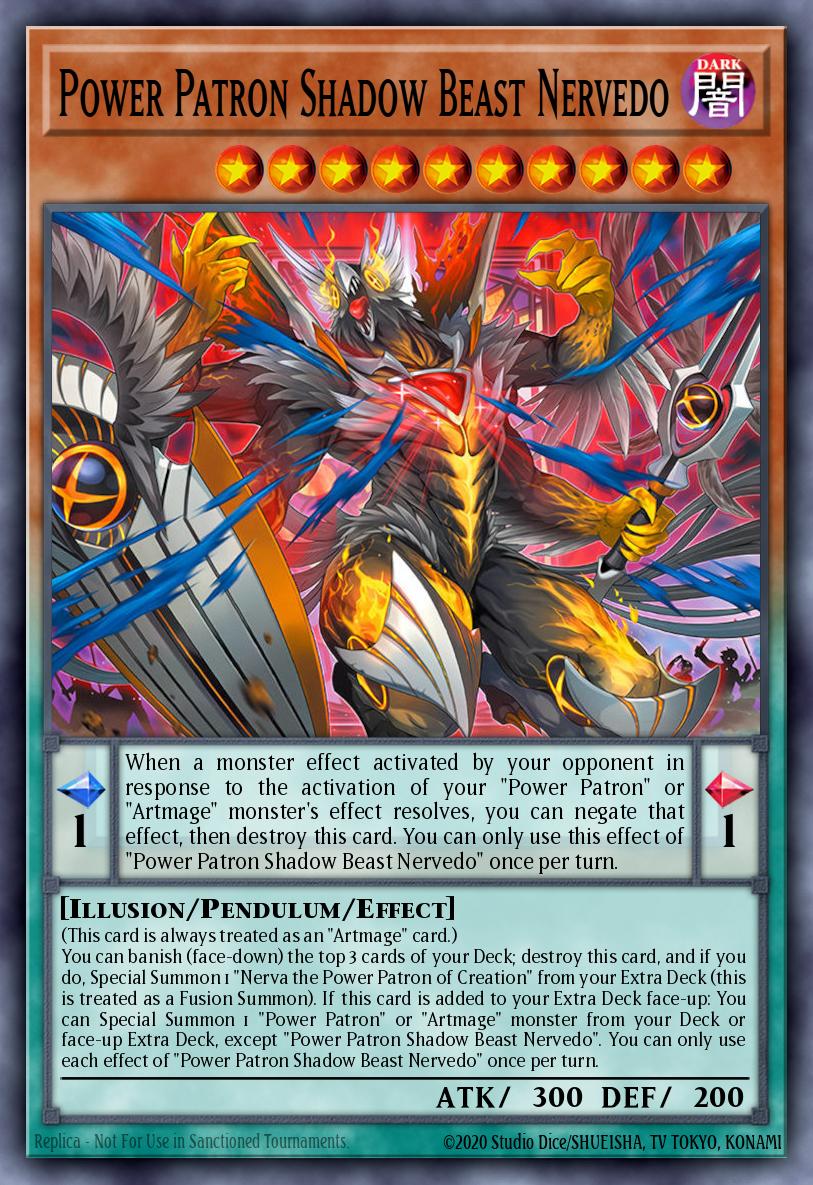 Card Image: Power Patron Shadow Beast Nervedo