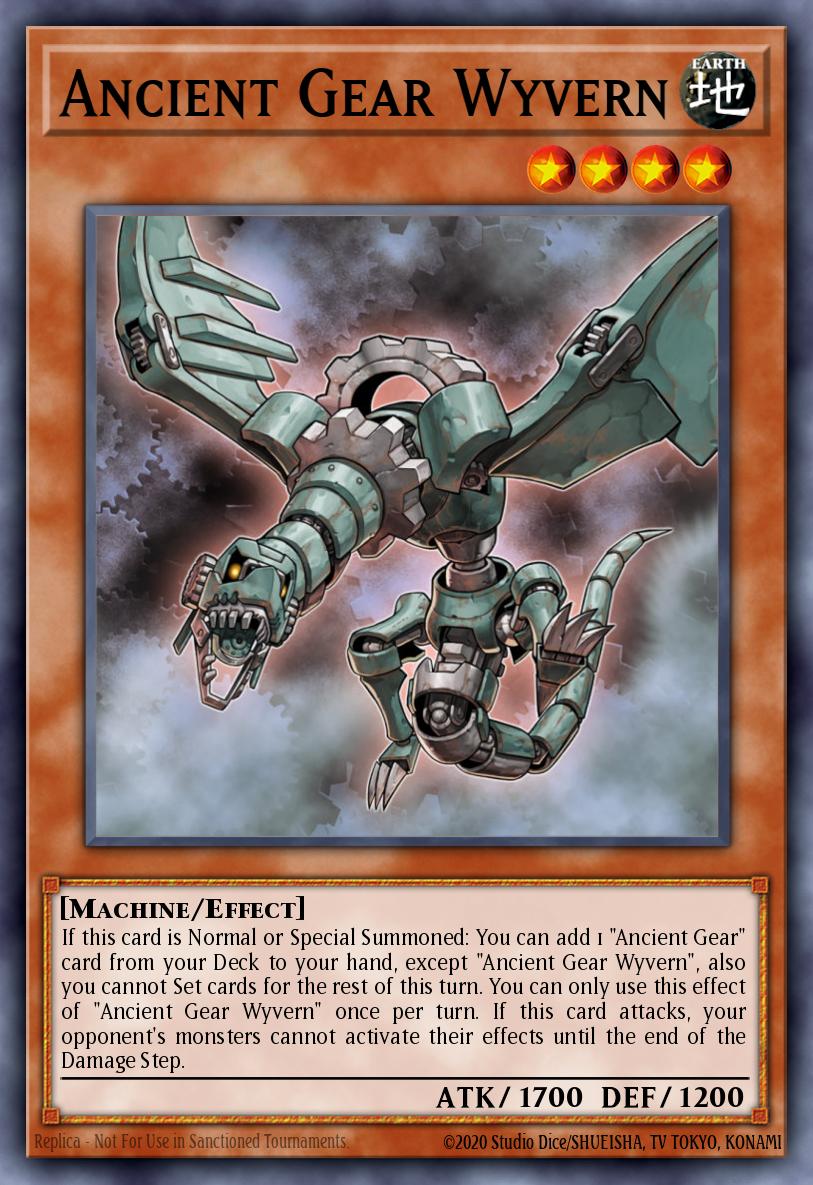 Card Image: Ancient Gear Wyvern